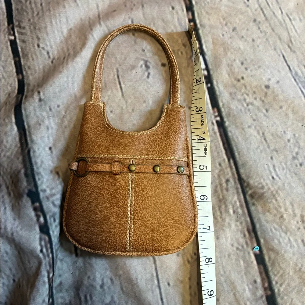 5/$20 Build-A-Bear Workshop Brown Studded Handbag Imitation‎ Leather Accessory